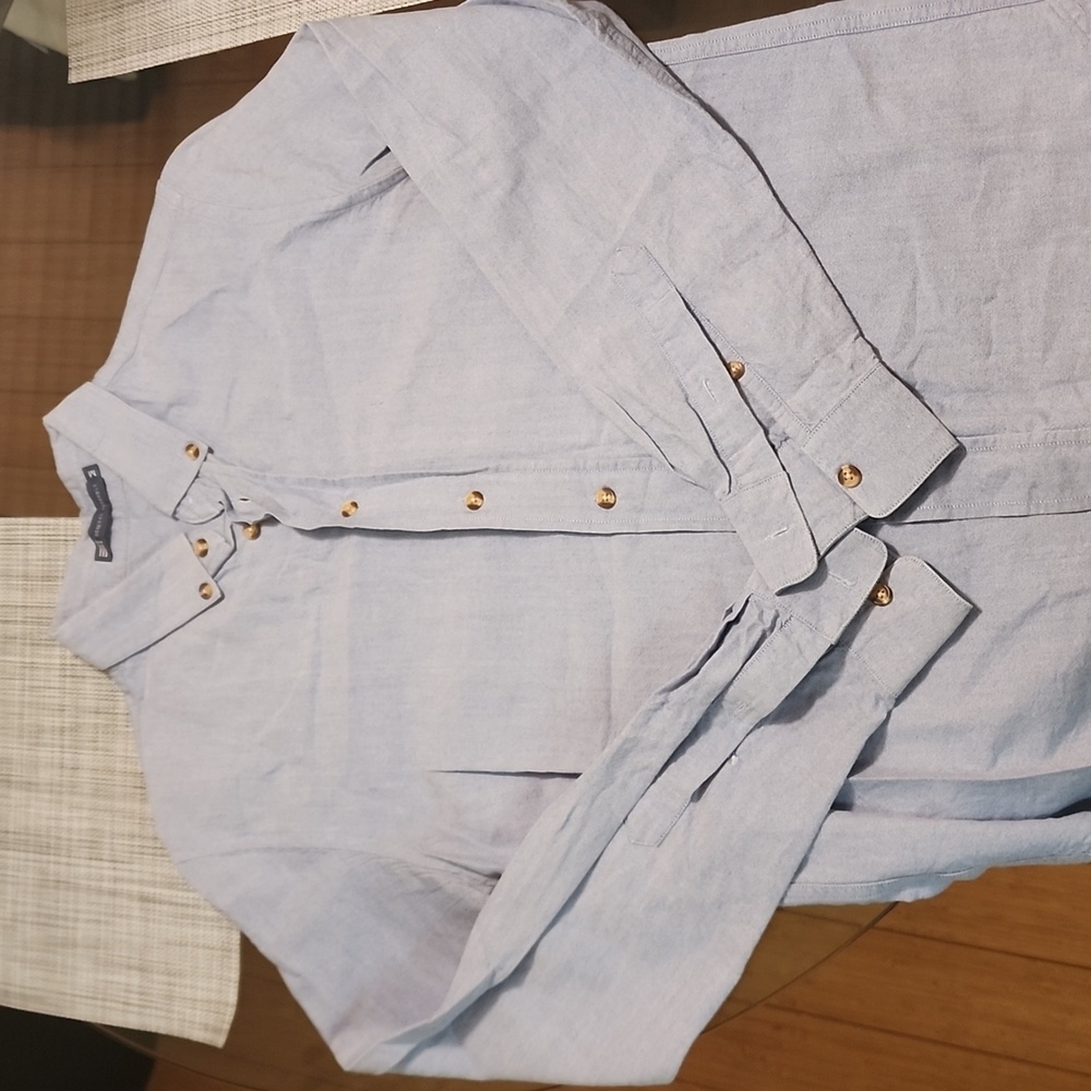 Blue Oxford button-down shirt by General assembly
